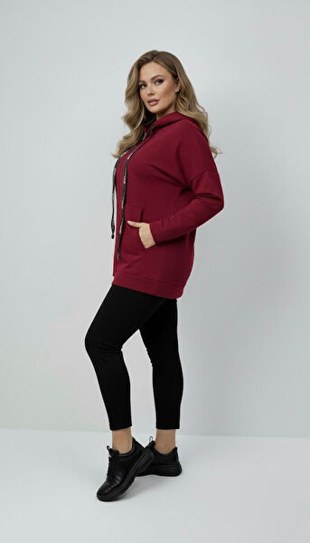 KOZA BUTİK Büyük Beden Sweatshirt