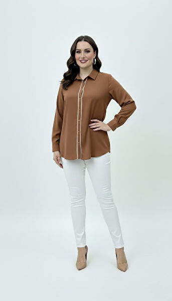 KOZA BUTİK Büyük Beden Gömlek