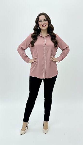 KOZA BUTİK Büyük Beden Gömlek