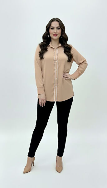 KOZA BUTİK Büyük Beden Gömlek