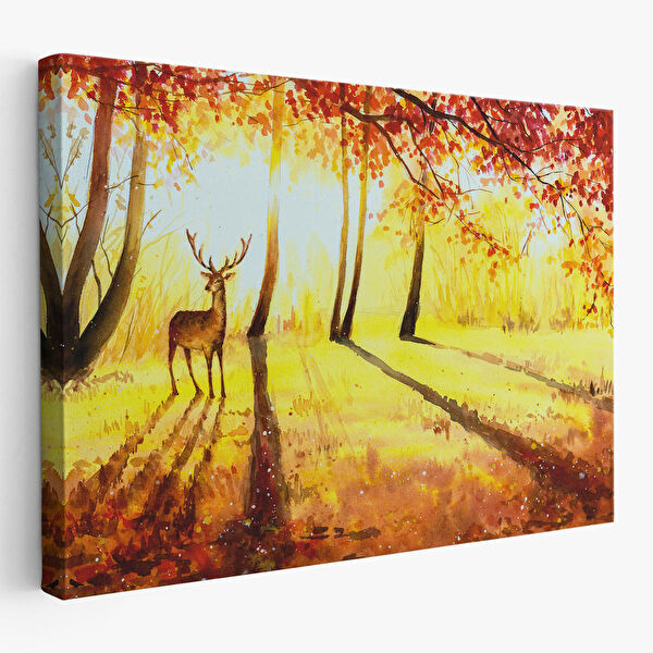 Harita Sepeti Kanvas Tablo