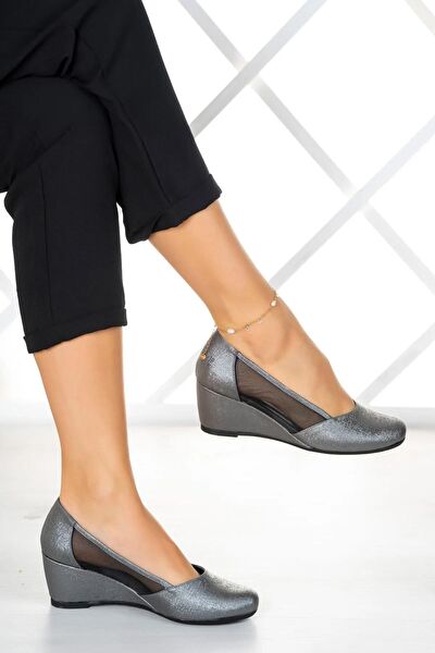 Erkan Saçmacı Dolgu Topuklu Ayakkabı