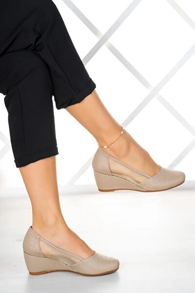 Erkan Saçmacı Dolgu Topuklu Ayakkabı