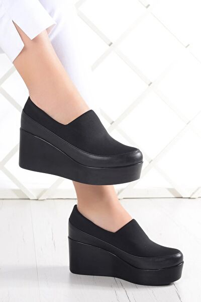 Erkan Saçmacı Dolgu Topuklu Ayakkabı