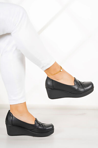 Erkan Saçmacı Dolgu Topuklu Ayakkabı