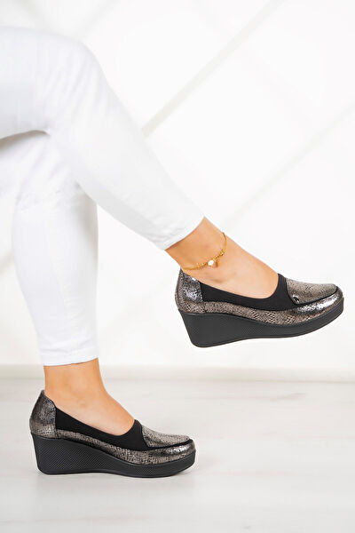 Erkan Saçmacı Dolgu Topuklu Ayakkabı