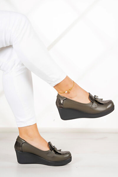 Erkan Saçmacı Dolgu Topuklu Ayakkabı