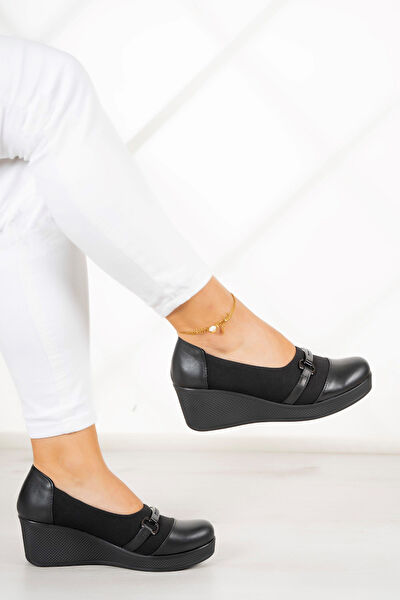 Erkan Saçmacı Dolgu Topuklu Ayakkabı