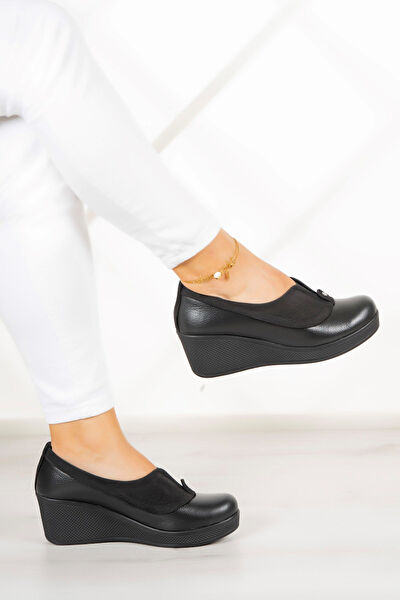 Erkan Saçmacı Dolgu Topuklu Ayakkabı