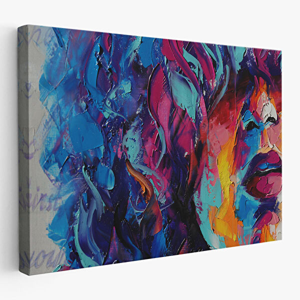 Harita Sepeti Kanvas Tablo