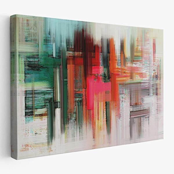 Harita Sepeti Kanvas Tablo