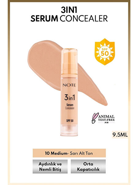 Note Cosmetique Kapatıcı, Concealer