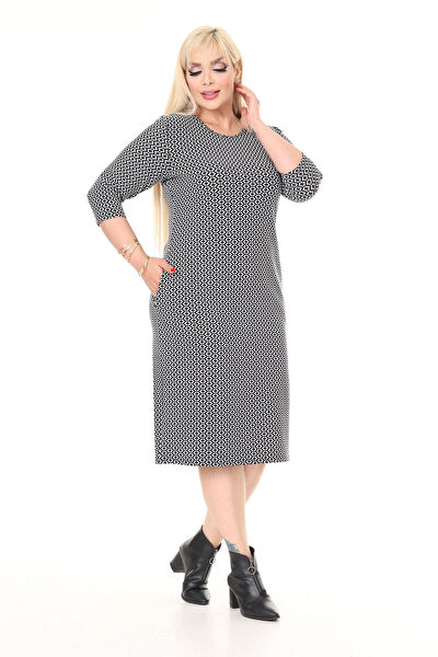 Modayız Büyük Beden Günlük Elbise