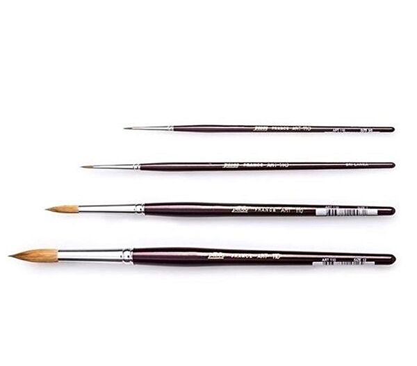 Samur Fırça, Resim Kalemleri