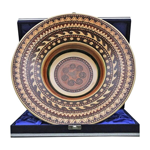 e38 Dekoratif Tabak ve Kase