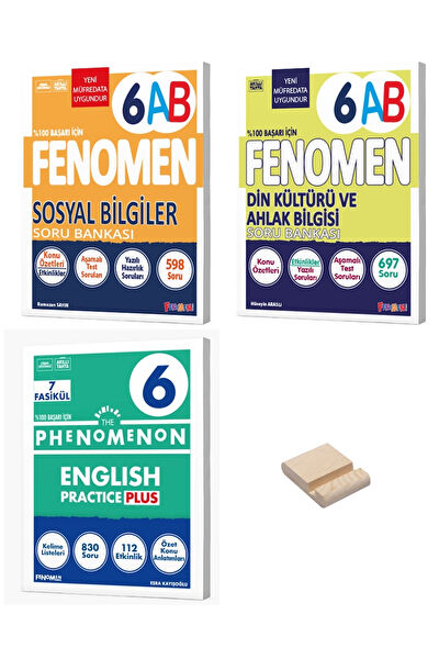 Fenomen Yayıncılık Ders ve Yardımcı Kaynak Kitapları