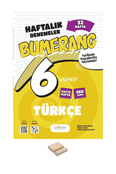 Günay Yayınları Ders ve Yardımcı Kaynak Kitapları