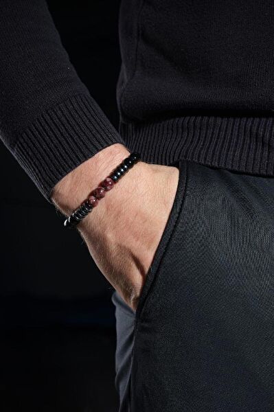 Ssilhoutte Doğaltaş Erkek Bileklik