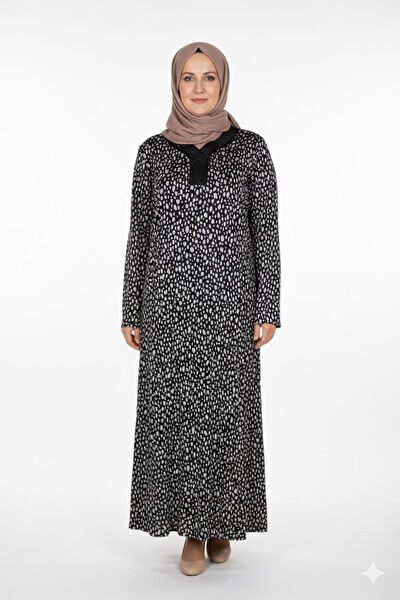 Hesna Büyük Beden Günlük Elbise