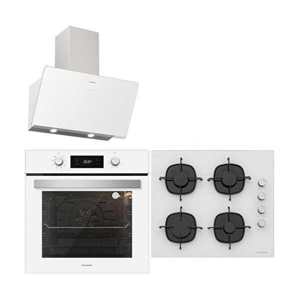 Silverline Ankastre Set