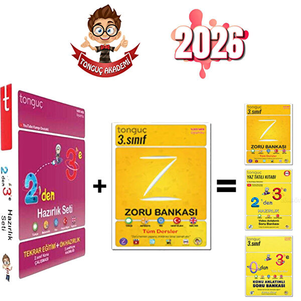 Tonguç Akademi Ders ve Yardımcı Kaynak Kitapları