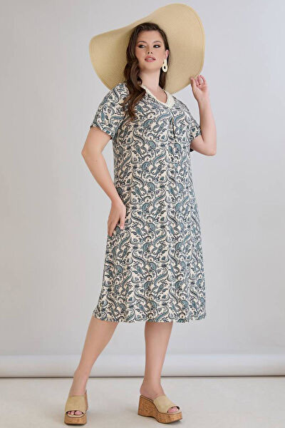 WearoN Büyük Beden Günlük Elbise