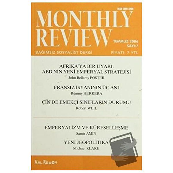 Monthly Review Dergisi Siyaset ve İdeoloji