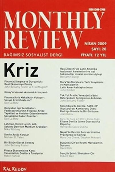 Monthly Review Dergisi Dergiler