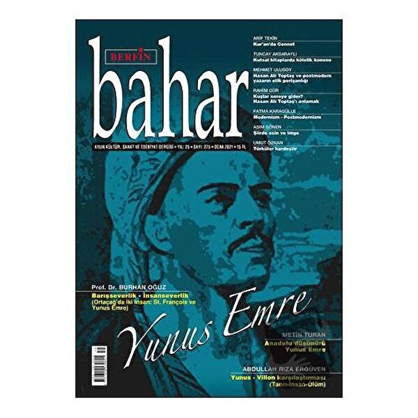 Berfin Bahar Dergisi Edebiyat Kuramı