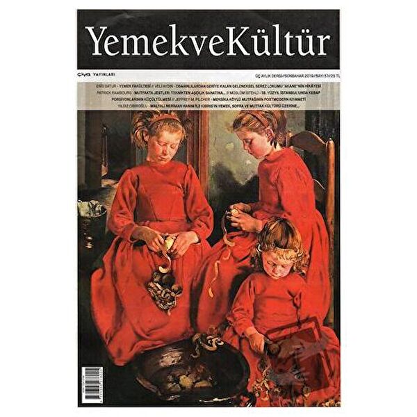 Yemek ve Kültür Dergisi Yayınları Dergiler