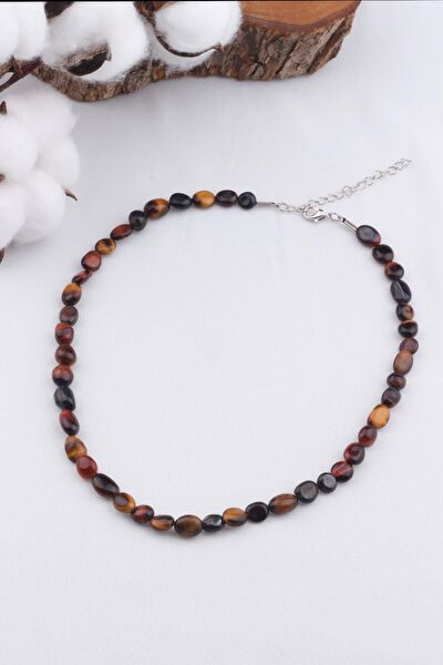 Dünya Doğal Taş Kolye