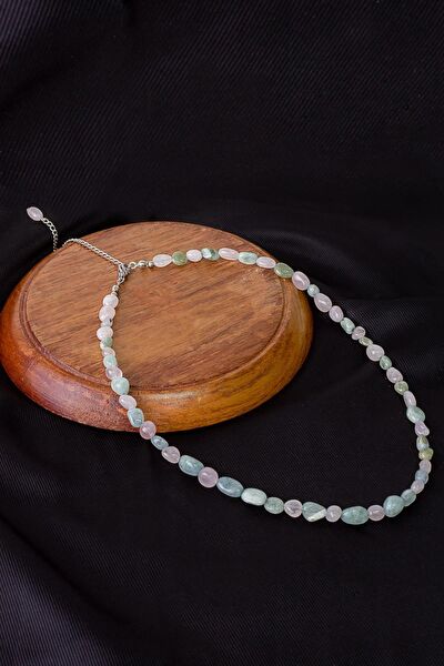 Dünya Doğal Taş Kolye