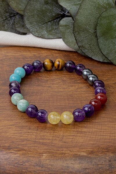 Dünya Doğal Taş Erkek Bileklik