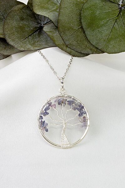 Dünya Doğal Taş Kolye