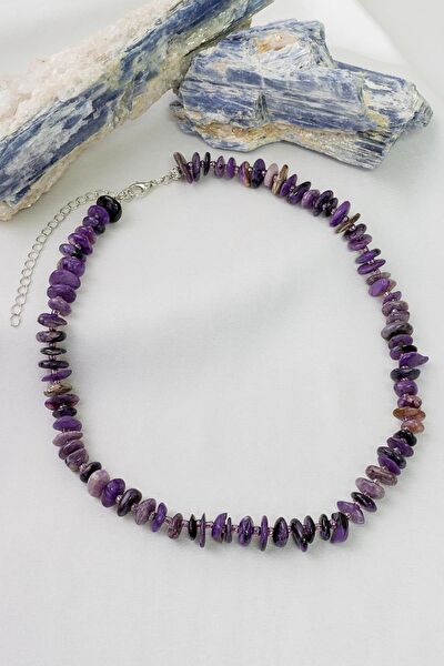 Dünya Doğal Taş Kolye