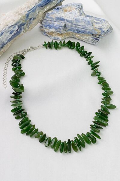 Dünya Doğal Taş Kolye