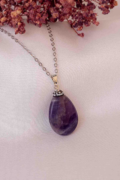 Dünya Doğal Taş Kolye