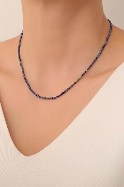 Dünya Doğal Taş Kolye