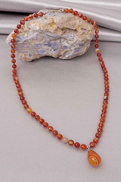 Dünya Doğal Taş Kolye, Zincir, Künye