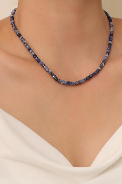 Dünya Doğal Taş Kolye