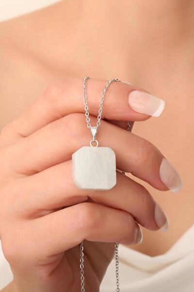 Dünya Doğal Taş Kolye