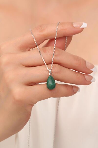 Dünya Doğal Taş Kolye