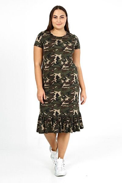 Modayız Büyük Beden Günlük Elbise