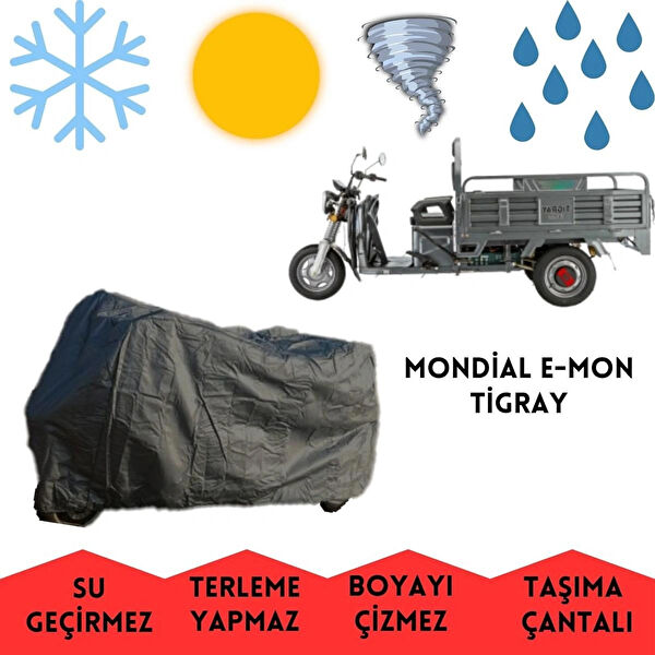 MaxDurable Motosiklet Branda ve Sele Örtüsü