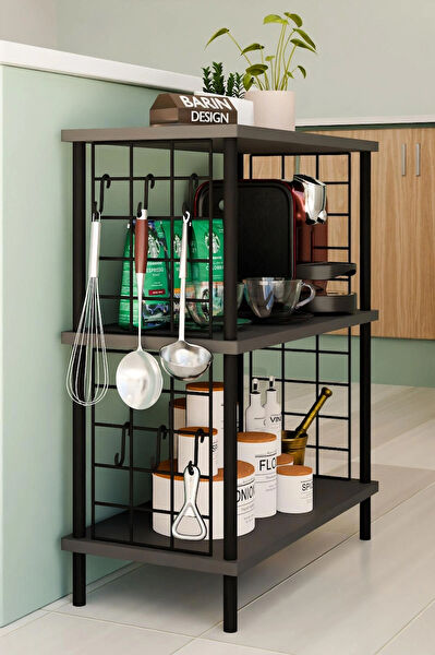 BARIN DESİGN Mutfak Rafı, Terek