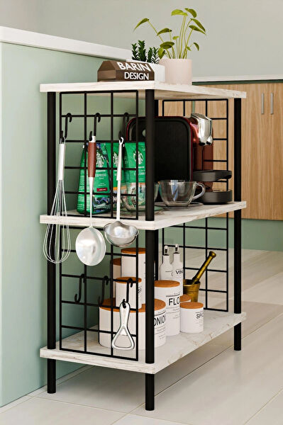 BARIN DESİGN Mutfak Rafı, Terek