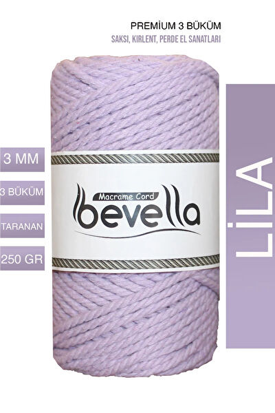 Bevella Macrame Cord Örgü İpleri
