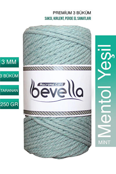 Bevella Macrame Cord Örgü İpleri