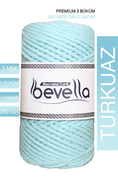 Bevella Macrame Cord Örgü İpleri