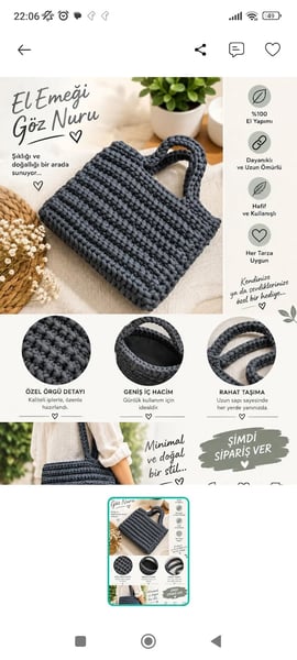 Weave Wosterns Kadın El Çantası